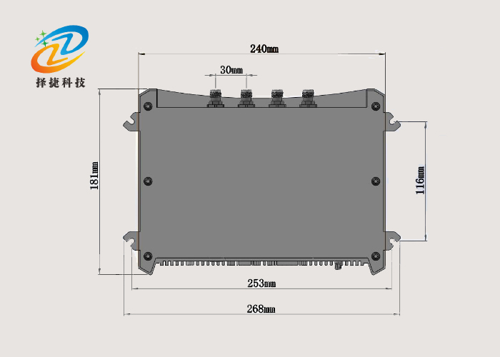 遠(yuǎn)距離超高頻電子標(biāo)簽分體機(jī)ZJ-F503-4A/IP實(shí)拍展示圖二