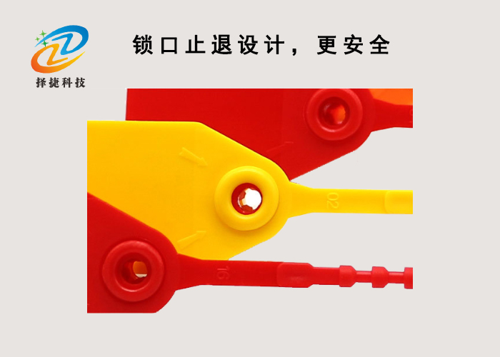 一次性防盜標牌扎帶ZJ-PS602實拍展示圖三