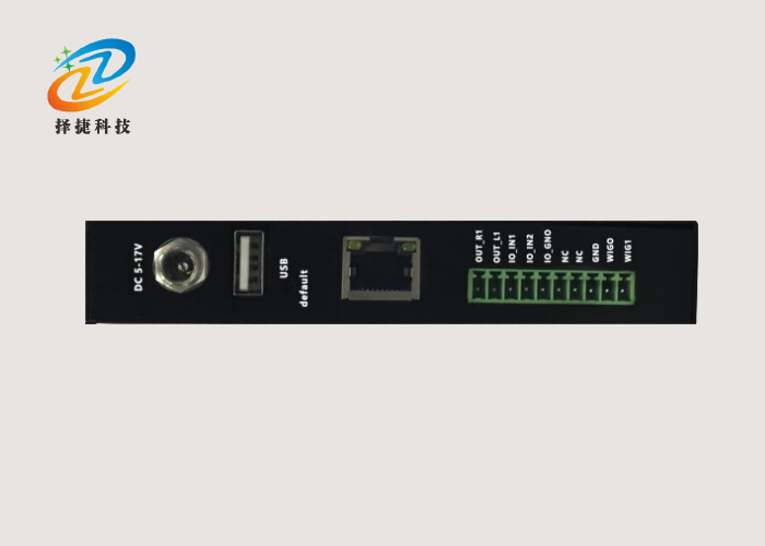 遠距離超高頻ZJ-F508-4A/IP讀寫器接口示意圖