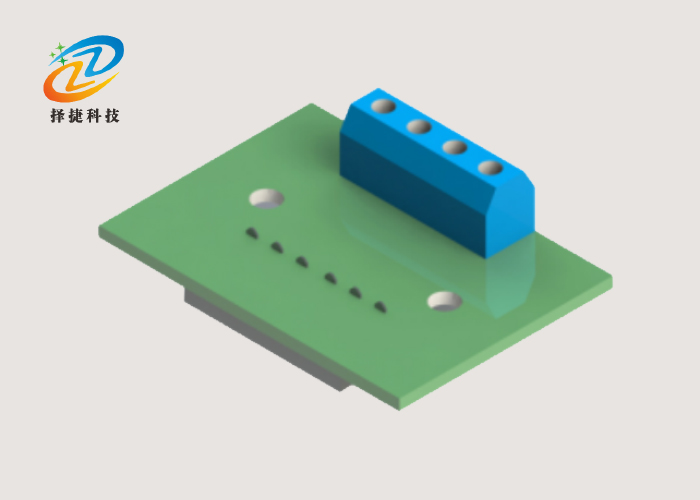 電子貨架端接板ZJ-DJB01實拍展示圖